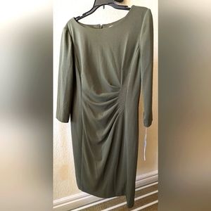 Preston and York formal dress, olive, 12